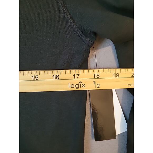 Premise Studio Black Boat Neck Long Sleeve Blouse NWT Women’s Size L - Picture 6 of 8